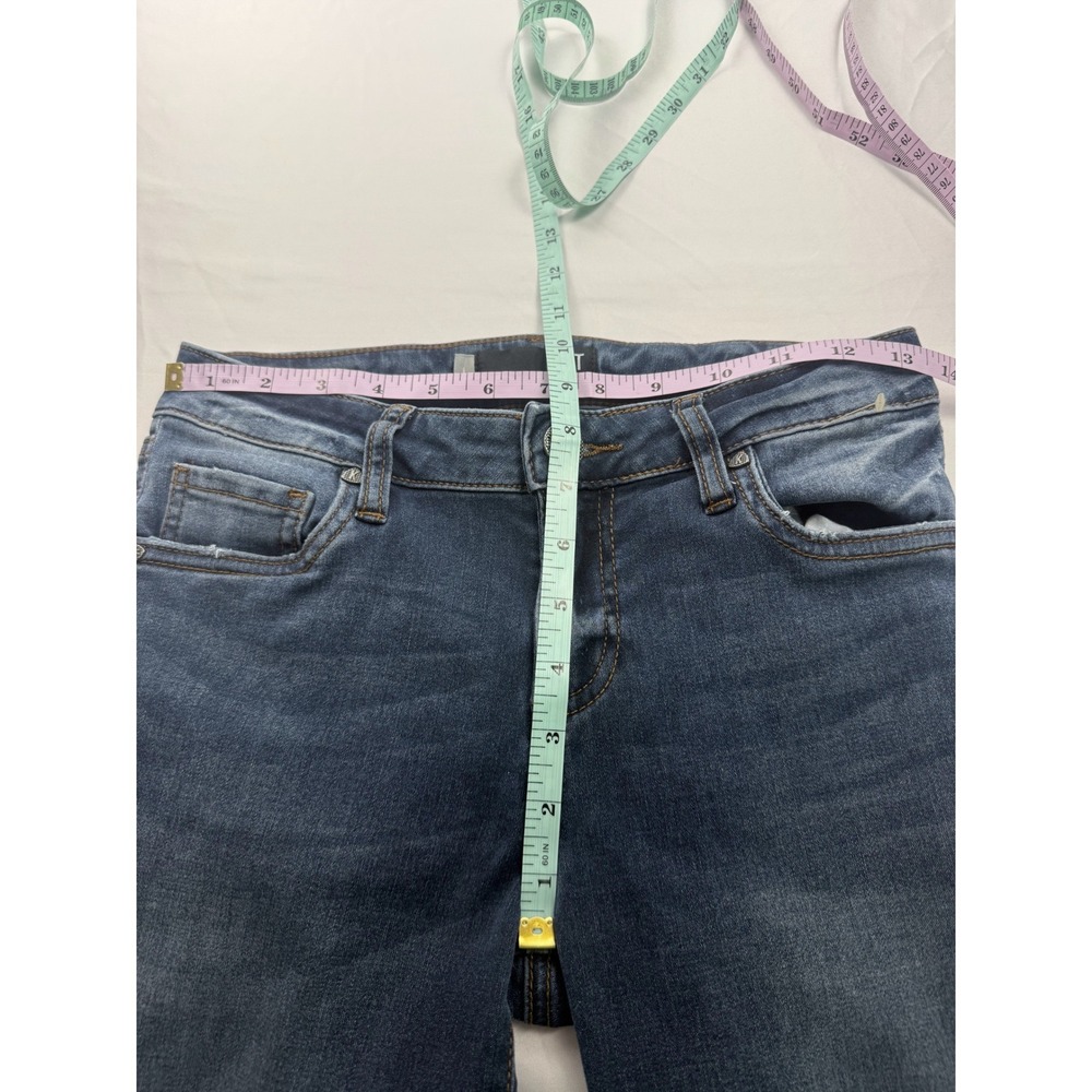 KUT From The Kloth Size 4 Donna Ankle Skinny Jeans Dark Wash Stretch Denim - Picture 7 of 9